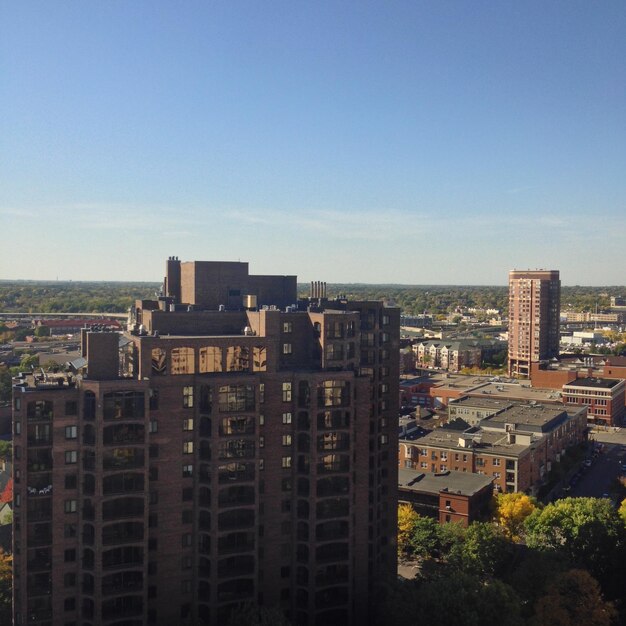 Buildings in city