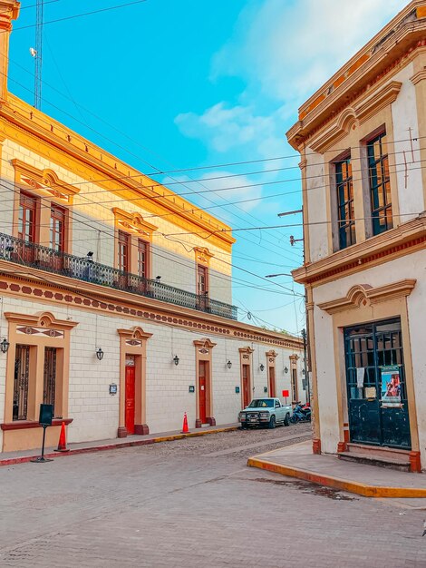 Buildings in city