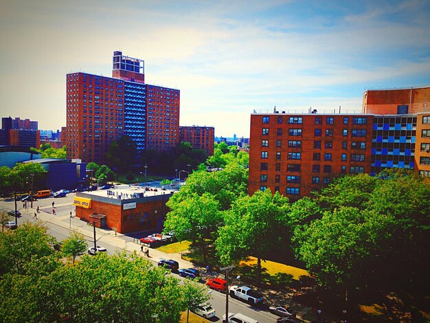 Photo buildings in city