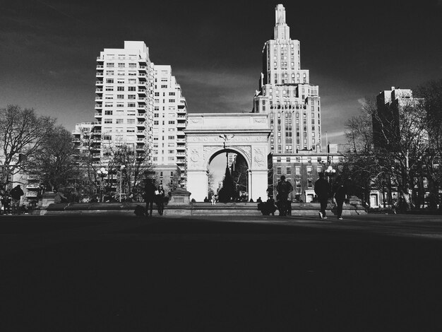 Buildings in city