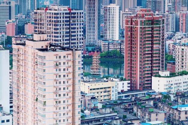都市の建物