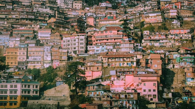 写真 山上の建物