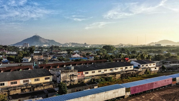 Buildings in town