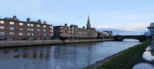 Buildings at waterfront