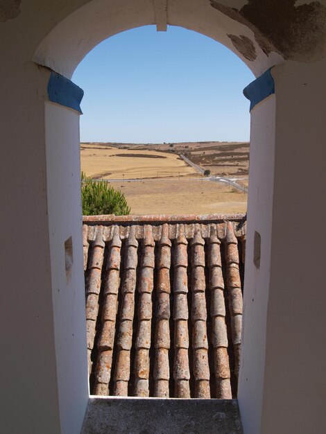 Built structure against blue sky