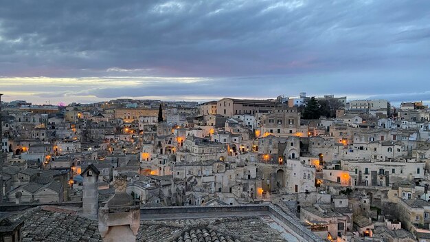 Built structure in matera