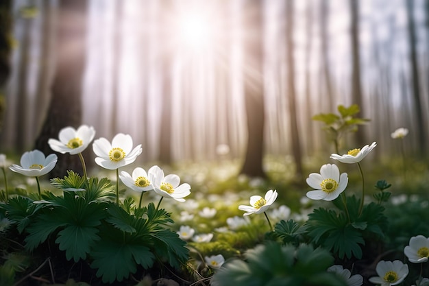 Buiten bloemen