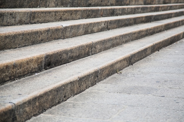 buiten Trappen in de straat