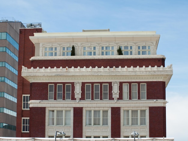 Buitenaanzicht van het Hotel Teatro in Denver, Colorado.