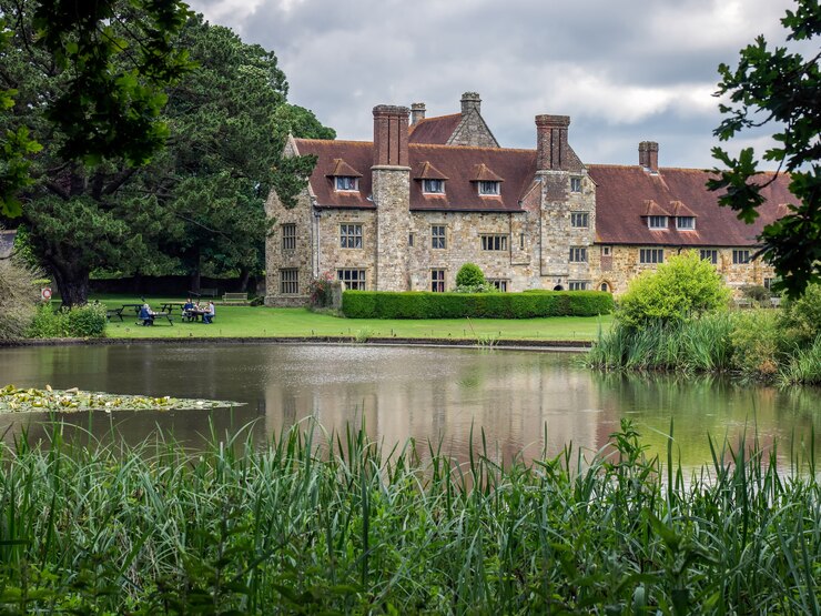 Foto buitenaanzicht van michelham priory