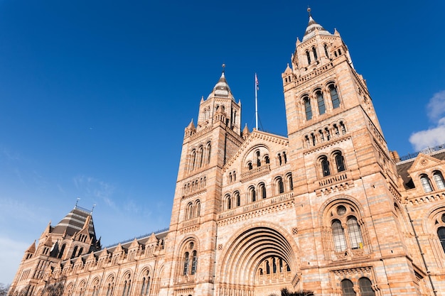 Buitengevel van het Natural History Museum London