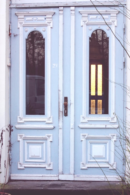 Buitenkant van gesloten huis