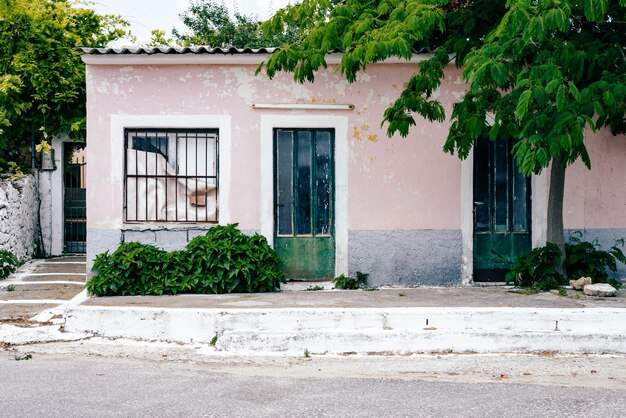 Foto buitenkant van het huis per gebouw