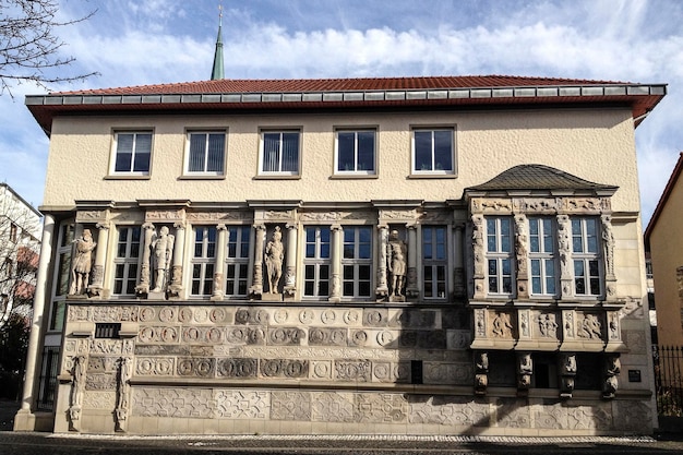 Buitenkant van historisch gebouw