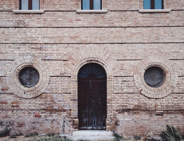 Buitenkant van historisch gebouw