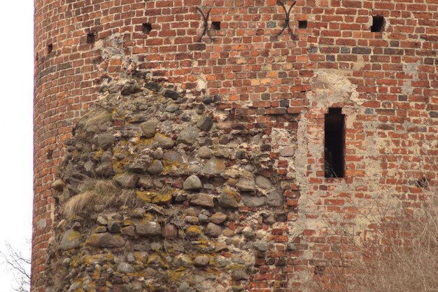 Foto buitenkant van oud gebouw