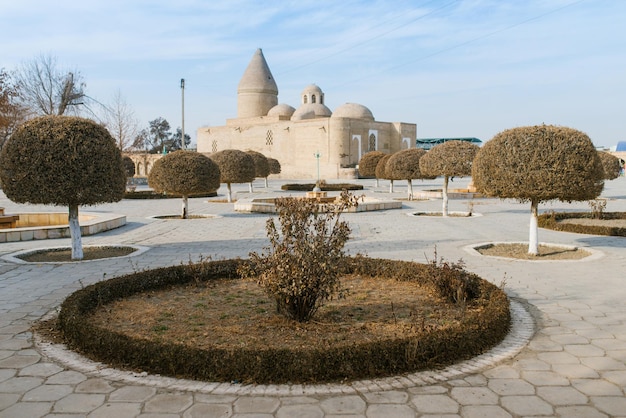 Bukhara Uzbekistan December 2021 Mausoleum of ChashmaAyub