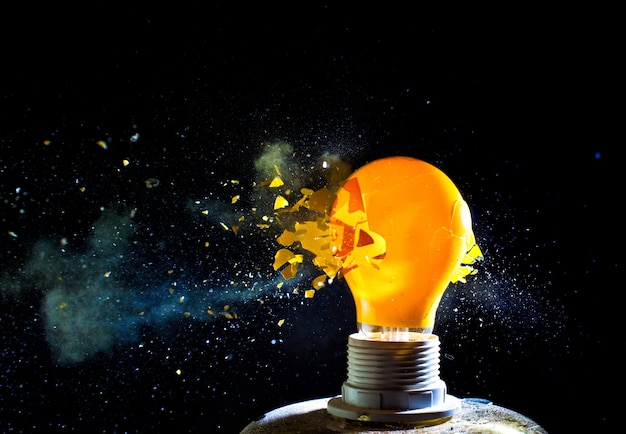 Bulb explosie