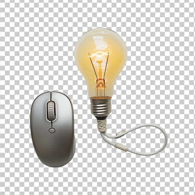 bulb isolated on transparent background