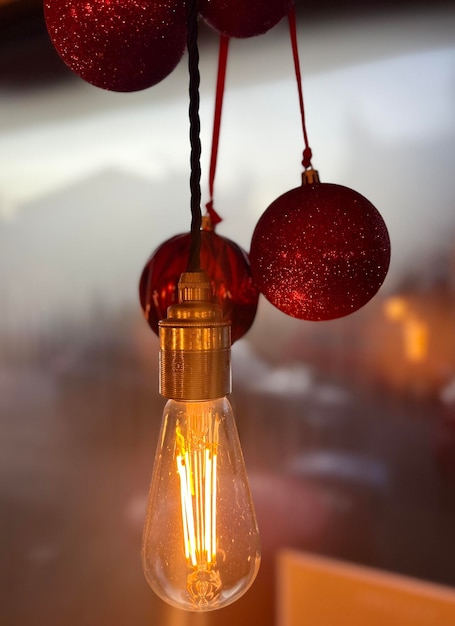 Photo bulbs and baubles