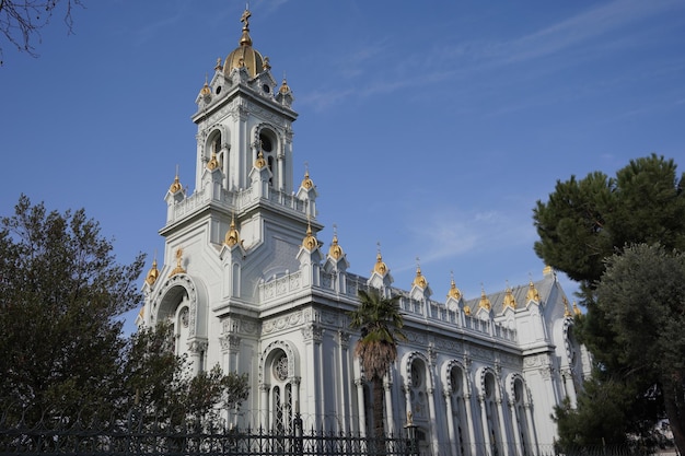 Bulgarian st stephen church in istanbul turkey