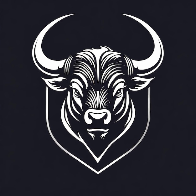 Photo bull illustration