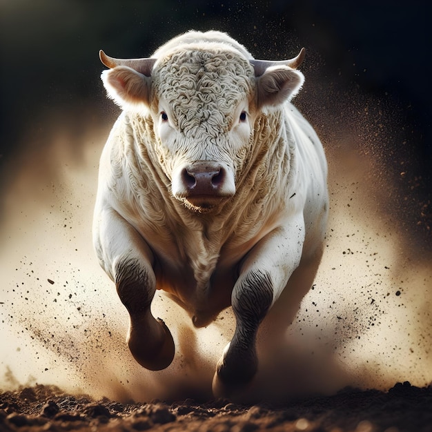 bull illustration