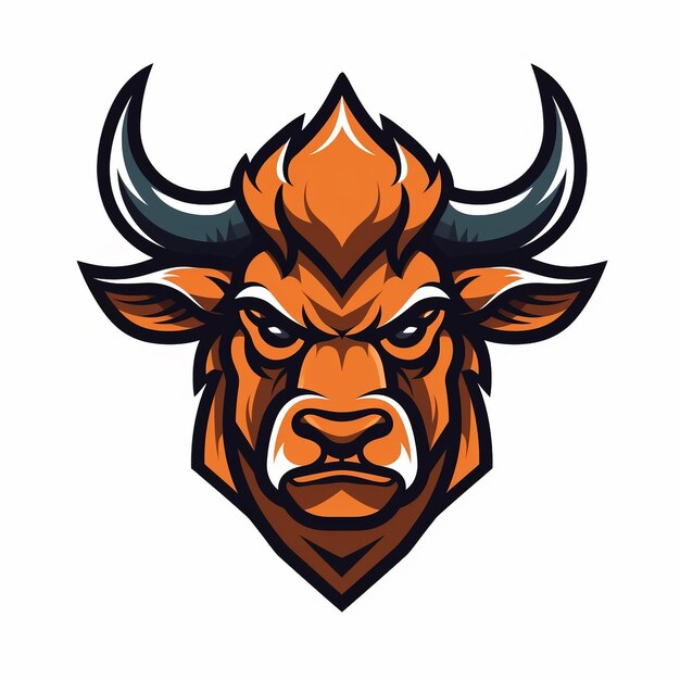Photo bull mascot for sports team
