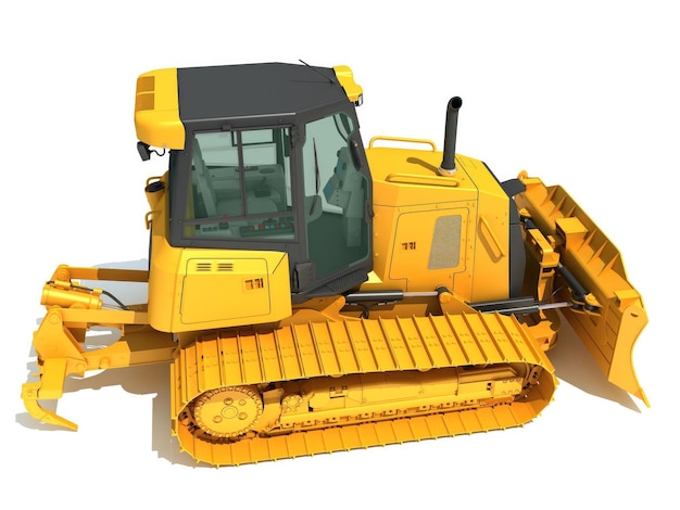 Bulldozer 3D-model