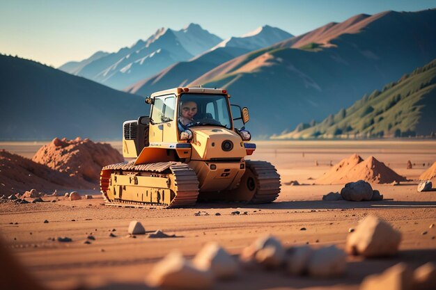 Foto equipaggiamento per la produzione di utensili da carico ad altissima potenza per macchinari pesanti bulldozer