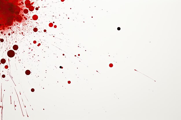 Photo bullet holes creating an abstract backdrop on a white sheet indicative of gunshot harm