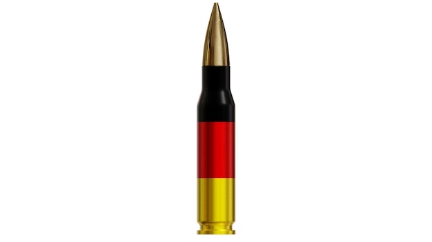 Bullets With Flag Cover Germany