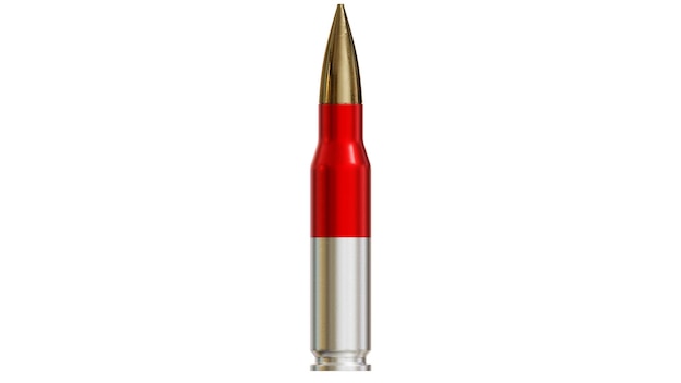 Bullets With Flag Cover Indonesia