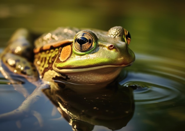 Bullfrog is a term to refer to large aggressive frogs