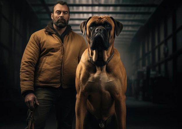 Photo the bullmastiff