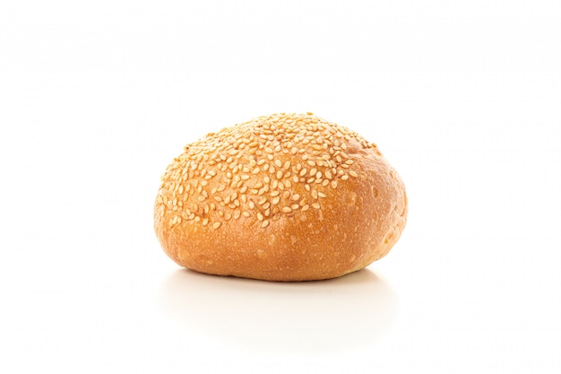 Photo bun isolated . bakery products