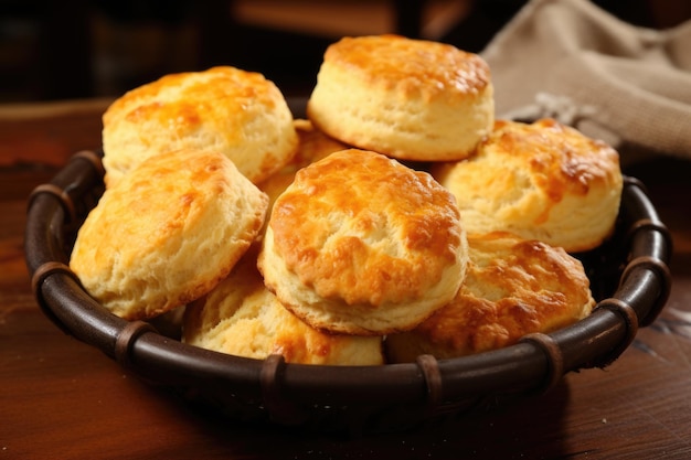 Bun type Scones Biscuits