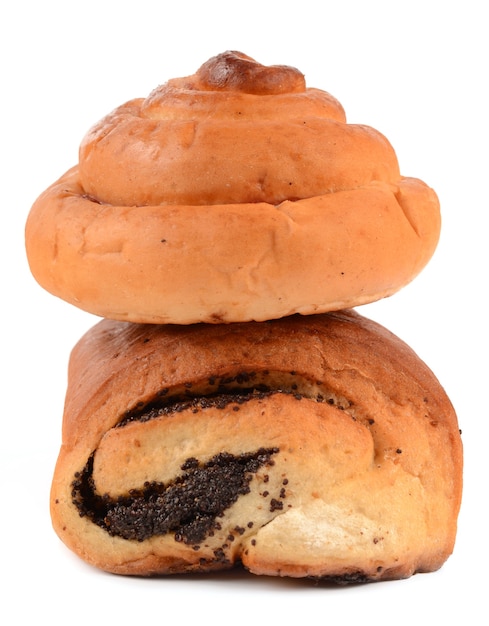 Bun with poppy seeds