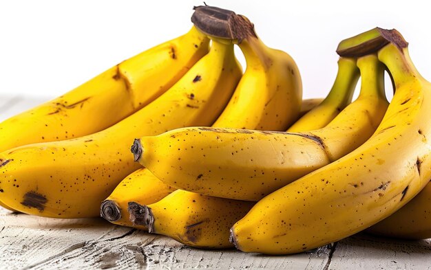 Bunch of Bananas Sitting on Top of Table