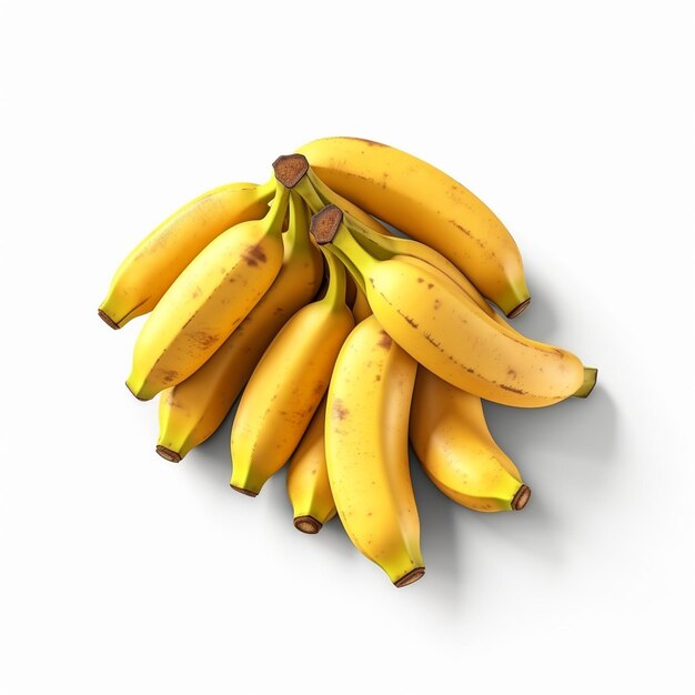 a bunch of bananas that are yellow and brown