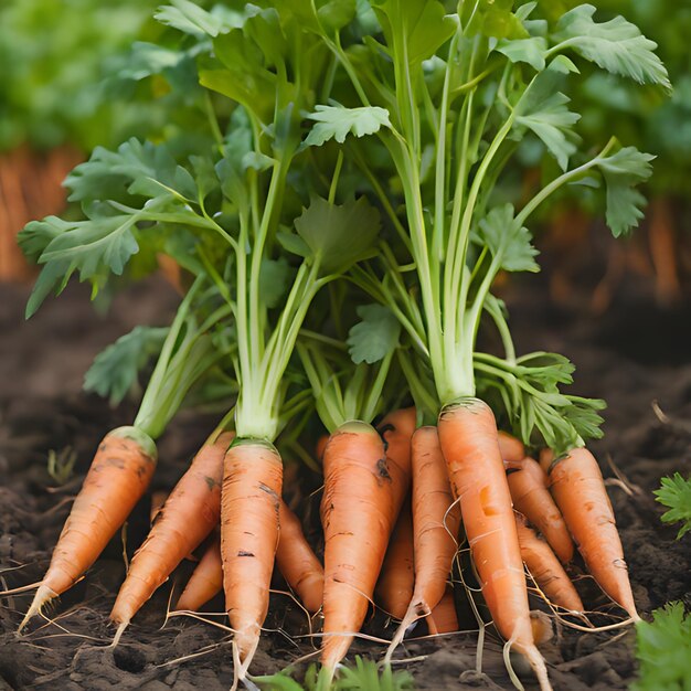 Photo a bunch of carrots with the word quot the quot on the bottom