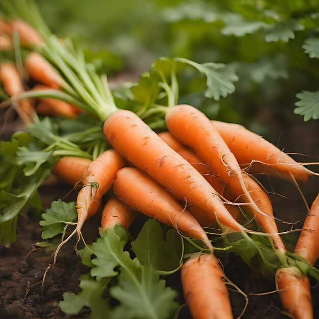 a bunch of carrots with the word carrots on them