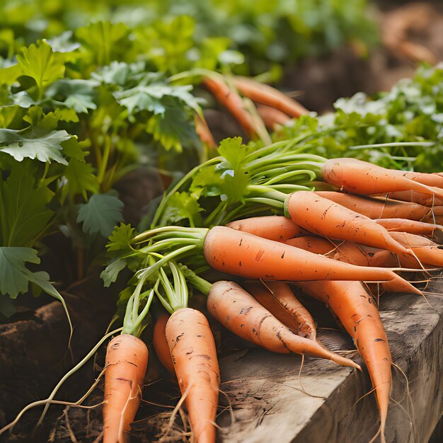 a bunch of carrots with the word carrots on them