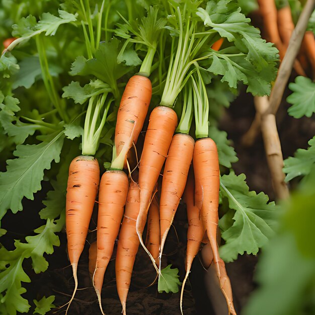 a bunch of carrots with the word carrots on them