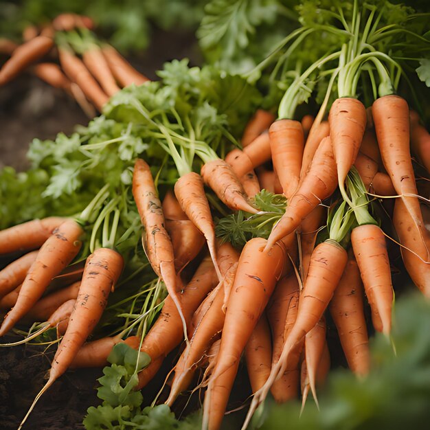 a bunch of carrots with the word quot im on it quot