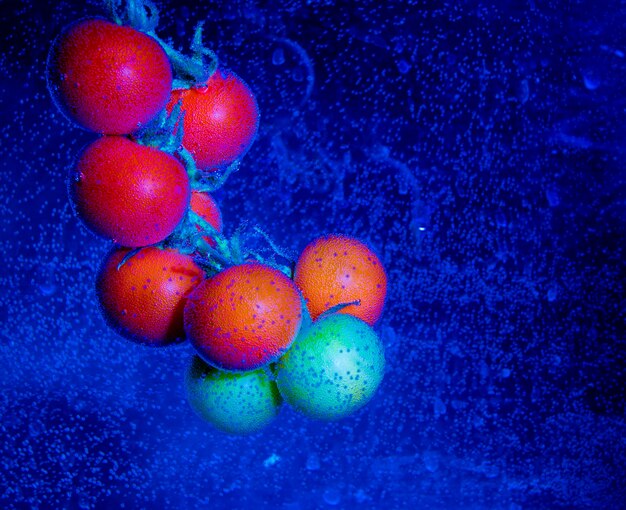 Bunch of cherry tomatos