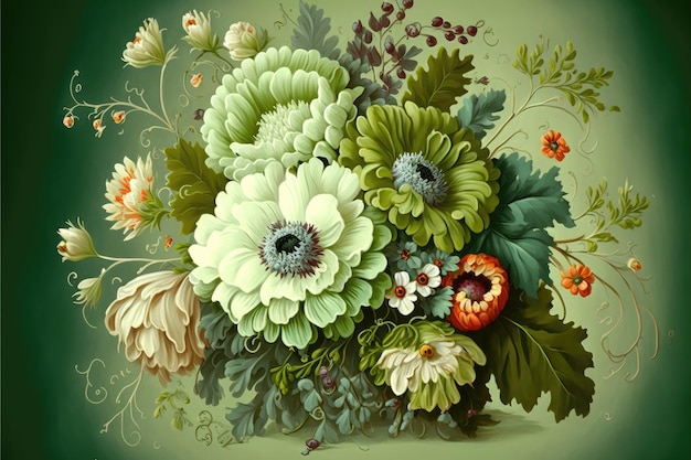 Bunch of floral Flower arrangement