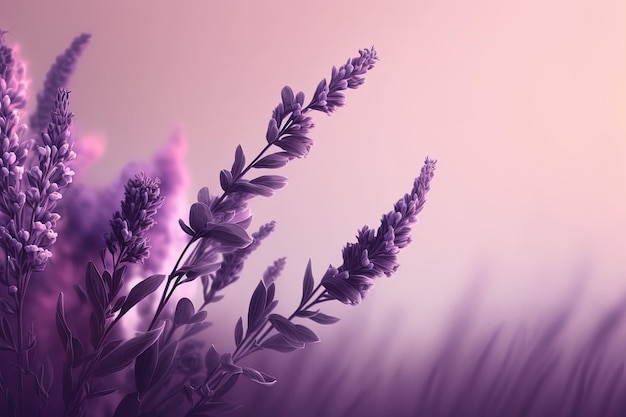 A bunch of flowers that are in the grass generative AI