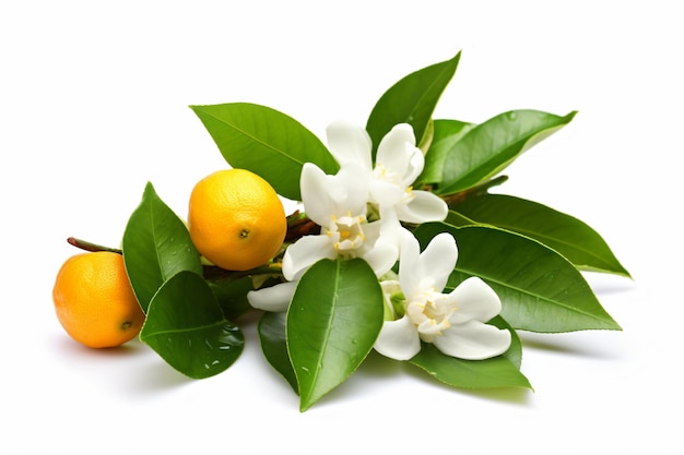 a bunch of flowers that are on a white surface