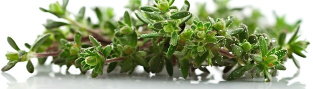 A bunch of green leaves